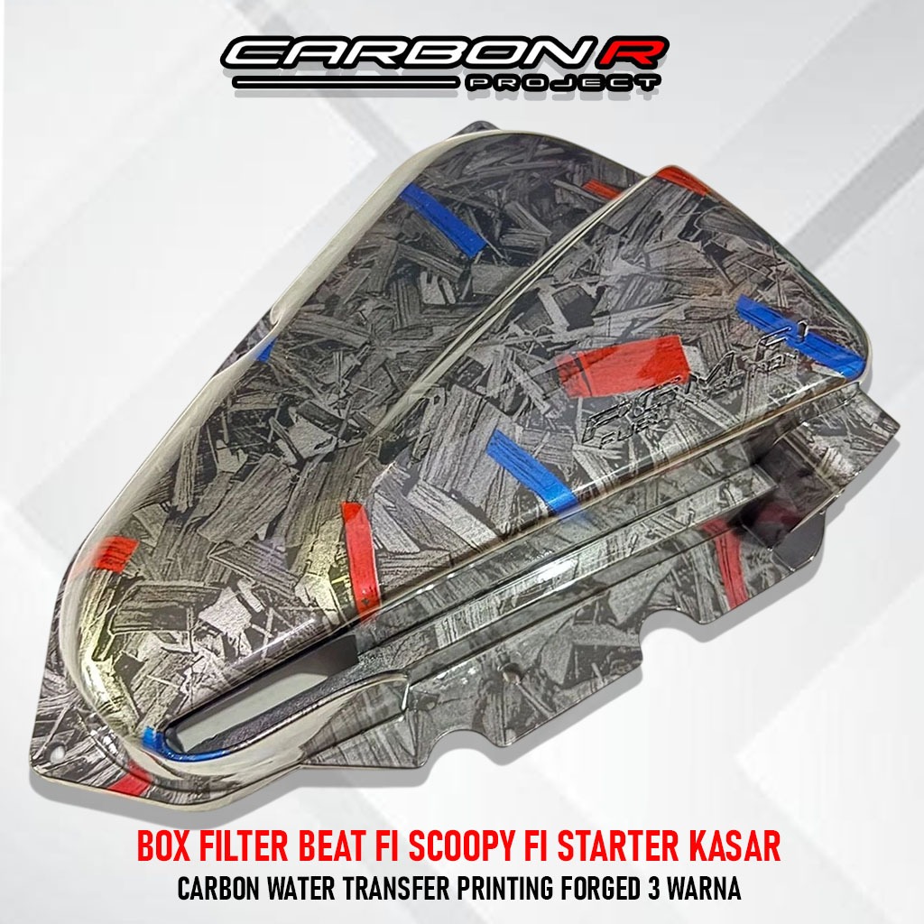 Box Filter Beat FI Tutup Box Filter Beat FI Carbon WTP Forged 3 Warna Scoopy FI Vario 110 Led Stater
