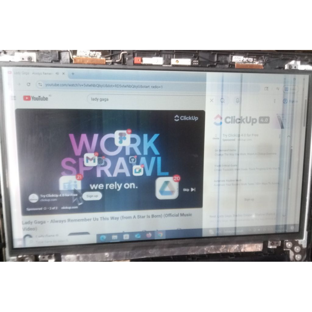 LCD LED Slim 14 inch PIN 30 .. Minus