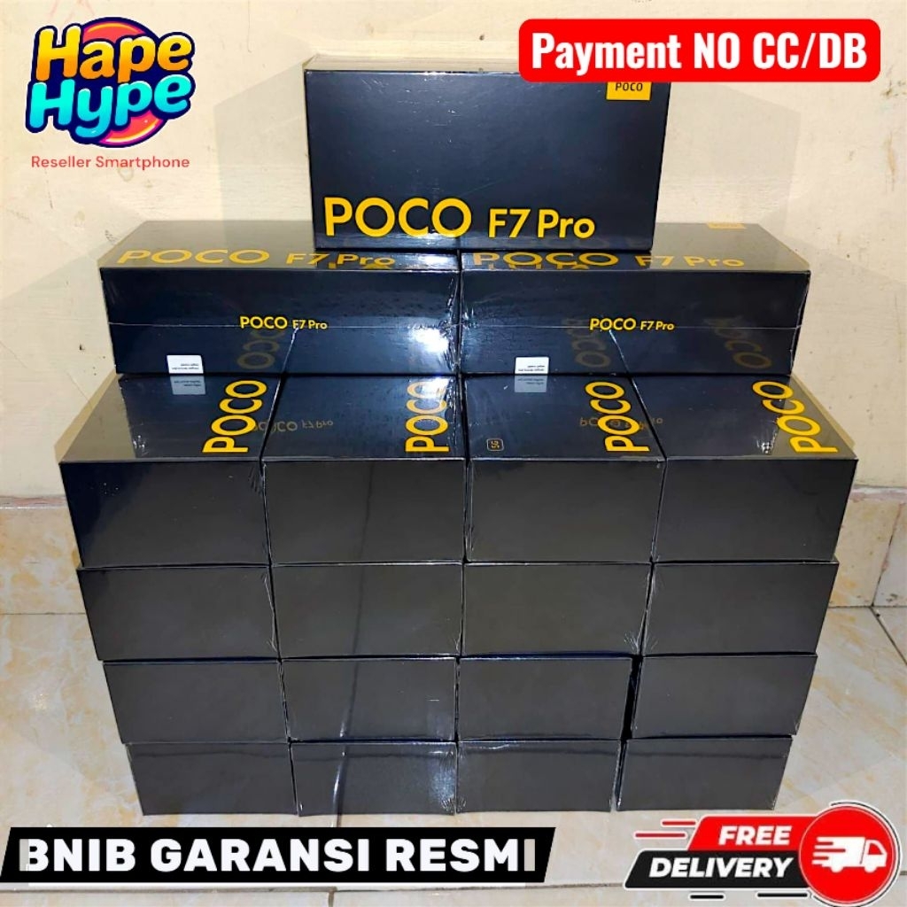 [ XIAOMI ] Poco F7 Pro Ram 12/512GB || Snapdragon 8Gen 3 || Garansi Resmi