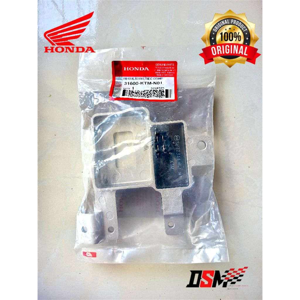 31600-KTM-N01 REGULATOR RECTIFIER KIPROK KARISMA SUPRA X 125 LAMA KTM SUPRA X 125 KARBU KVL ASLI HON