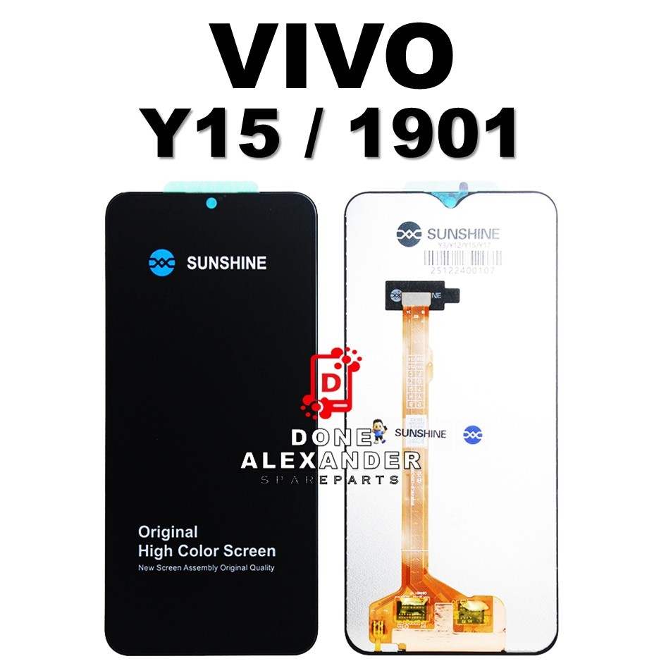 LCD TOUCHSCREEN VIVO Y15 / 1901 COMPLETE ORIGINAL 100% FULLSET