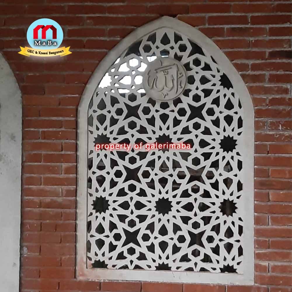 Krawangan GRC Mihrab Masjid