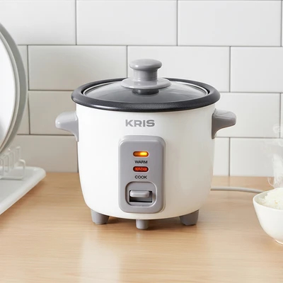 Kris Mini Rice Cooker Manual 300 Ml - Putih
