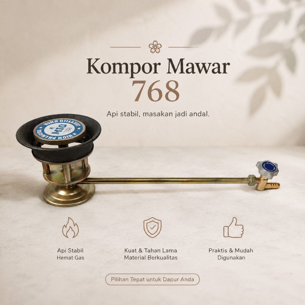 Kompor Mawar 768 / Kompor Semawar 768 / kompor / kompor jos / kompor mawar / kompor semawar / mawar 