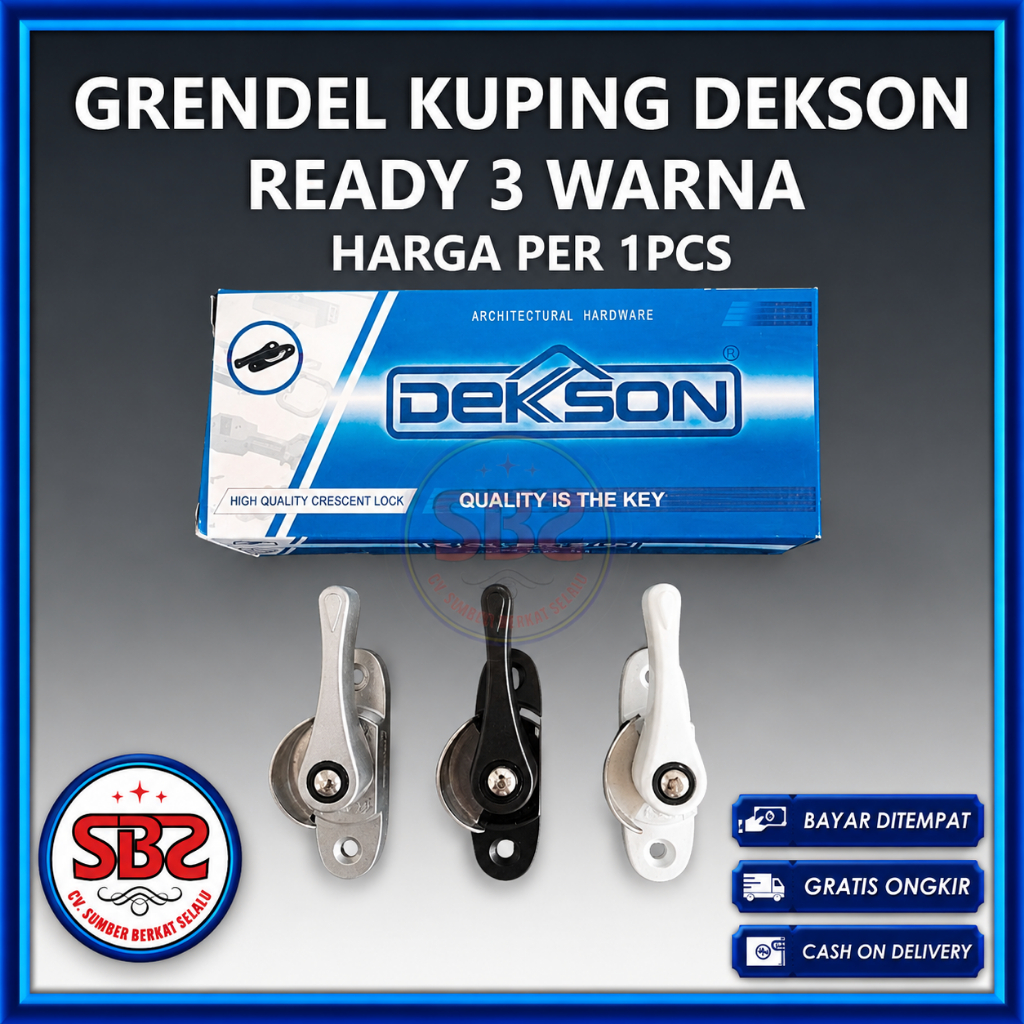 DEKSON Kunci Jendela Sliding Grendel Kuping Grendel Jendela Geser Grendel Jendela Sliding