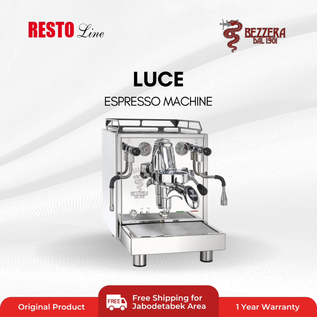 Bezzera Luce Non-PID Espresso Machine 1 Group