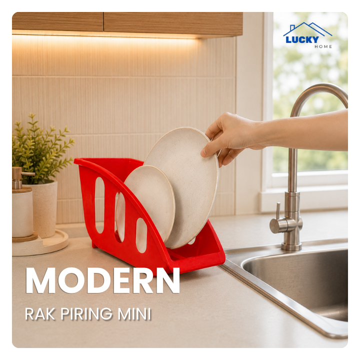 LUCKY HOME - RAK PIRING MODERN/RAK PIRING PLASTIK/RAK PIRING MINIMALIS