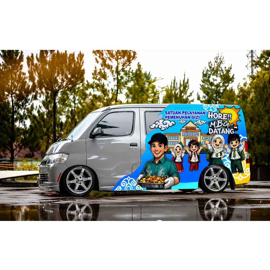 STIKER decal MBG sppg blindvan grandmax dll