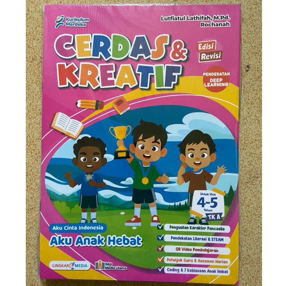 (SET 8 Buku) Buku Paket Tematik Paud Tk A/tk B Busy Book Lks Tk