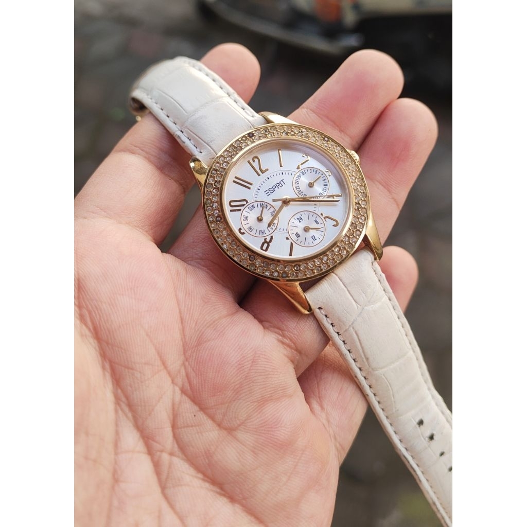 jam tangan original Esprit wanita second bekas preloved