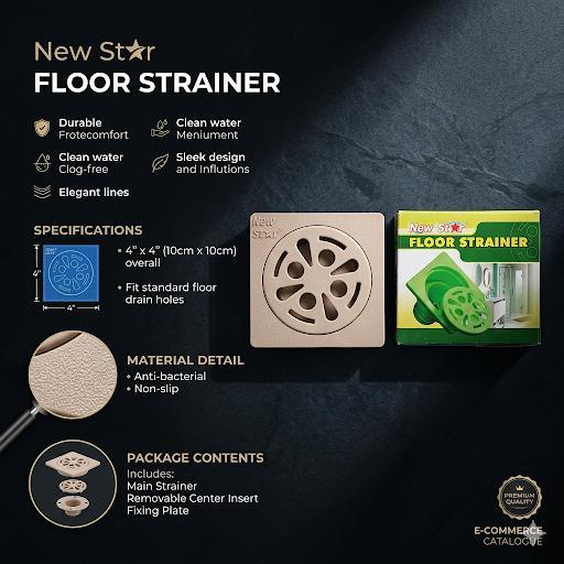 Afur PVC Saringan Got Kamar Mandi New Star
