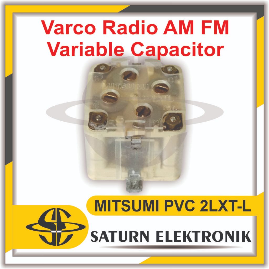 VARCO AM FM VARIABLE CAPASITOR MITSUMI PVC 2LXT-L