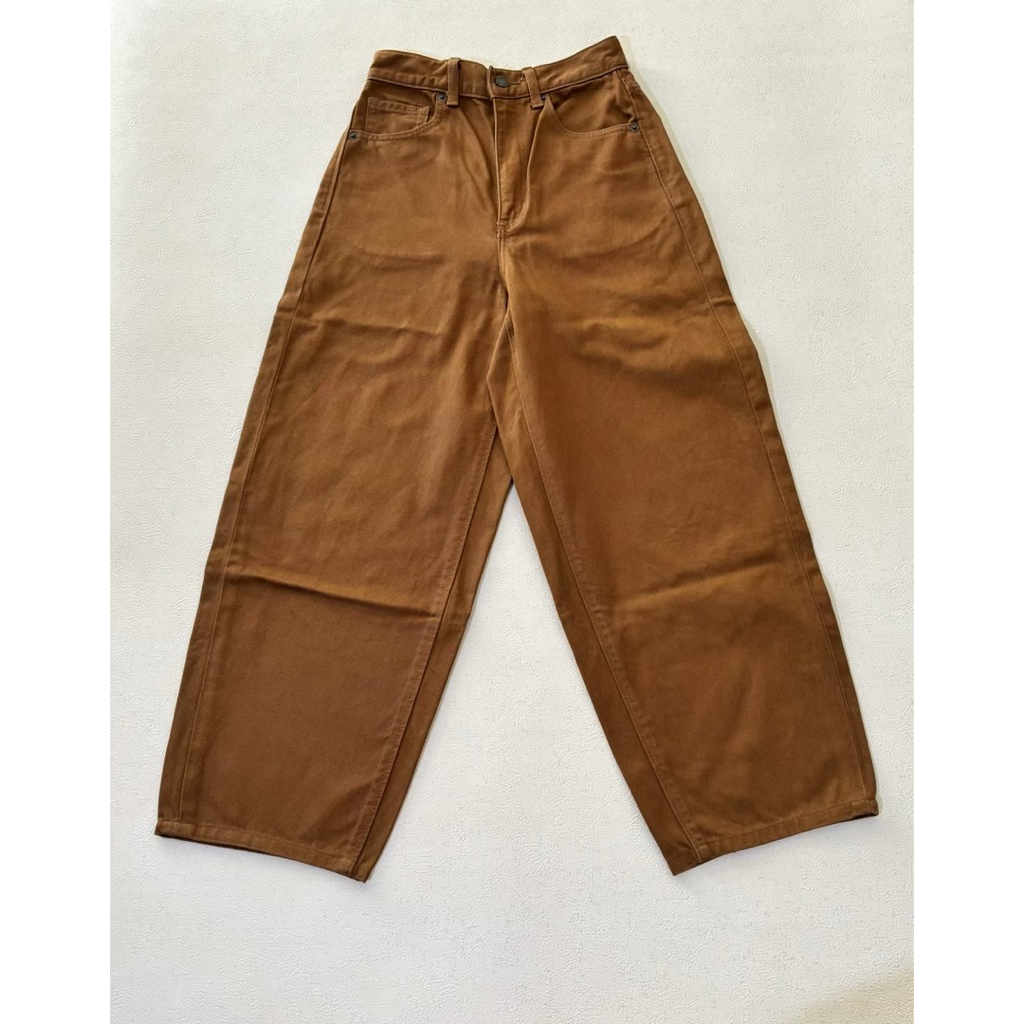 celana barrel jeans gu
