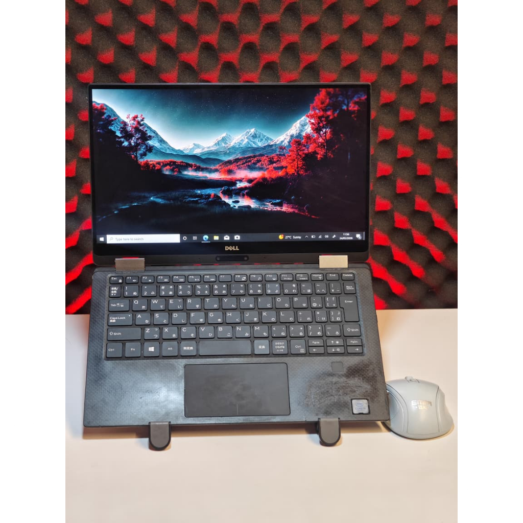 Dell XPS 13 Core i5 Gen 7 RAM 4GB SSD 128GB Touchscreen FHD Fingerprint Laptop Second Bergaransi