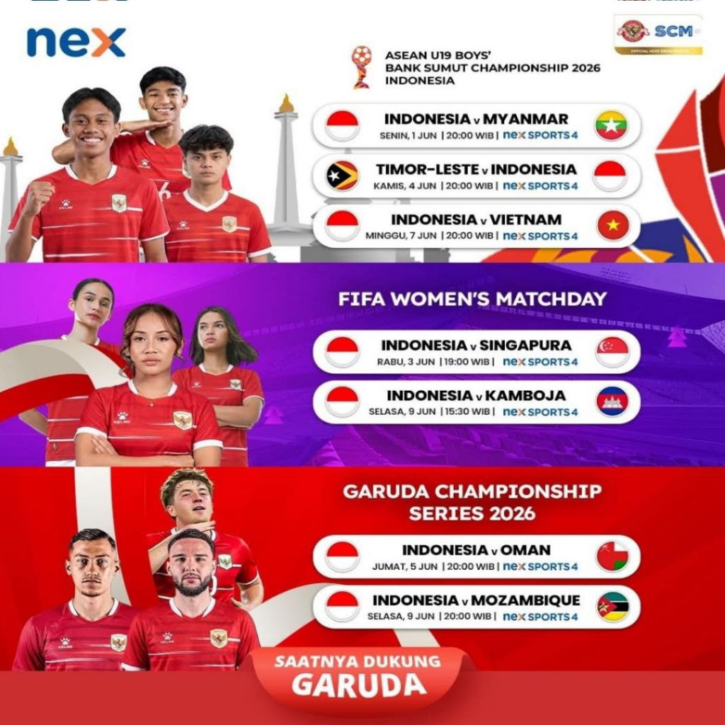 Nex Parabola Timnas Garuda