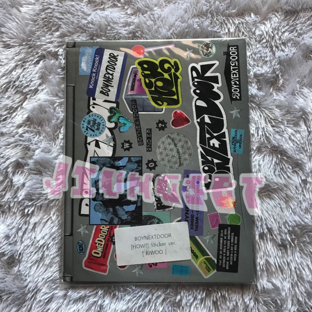 Official Album only Photocard Boynextdoor How? Sticker ver