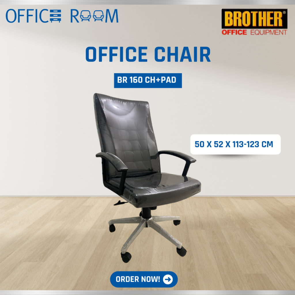 Kursi Kantor / Kursi Kerja / Kursi Belajar / Kursi Putar Brother BR 160 CH+PAD