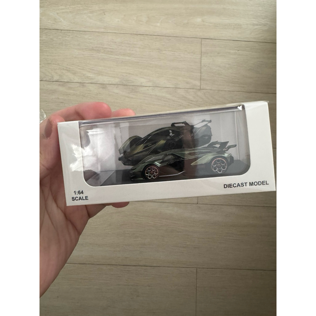 Diecast Model 1/64 Scale lamborghini v12 Vision GT