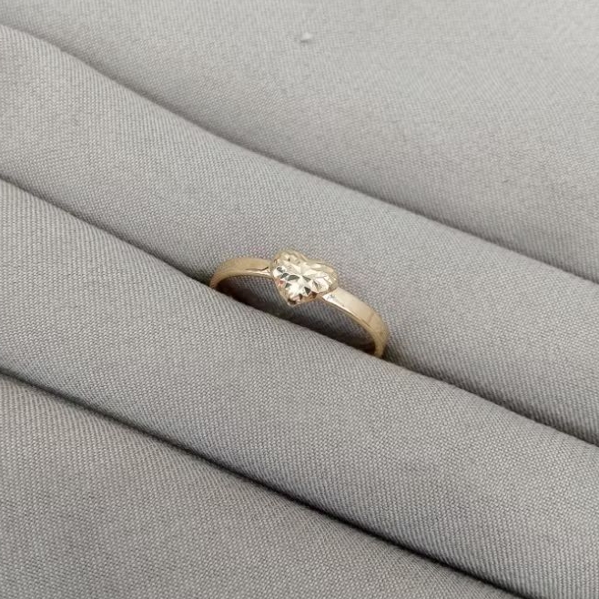 cincin emas 37,5% kadar muda variasi polos