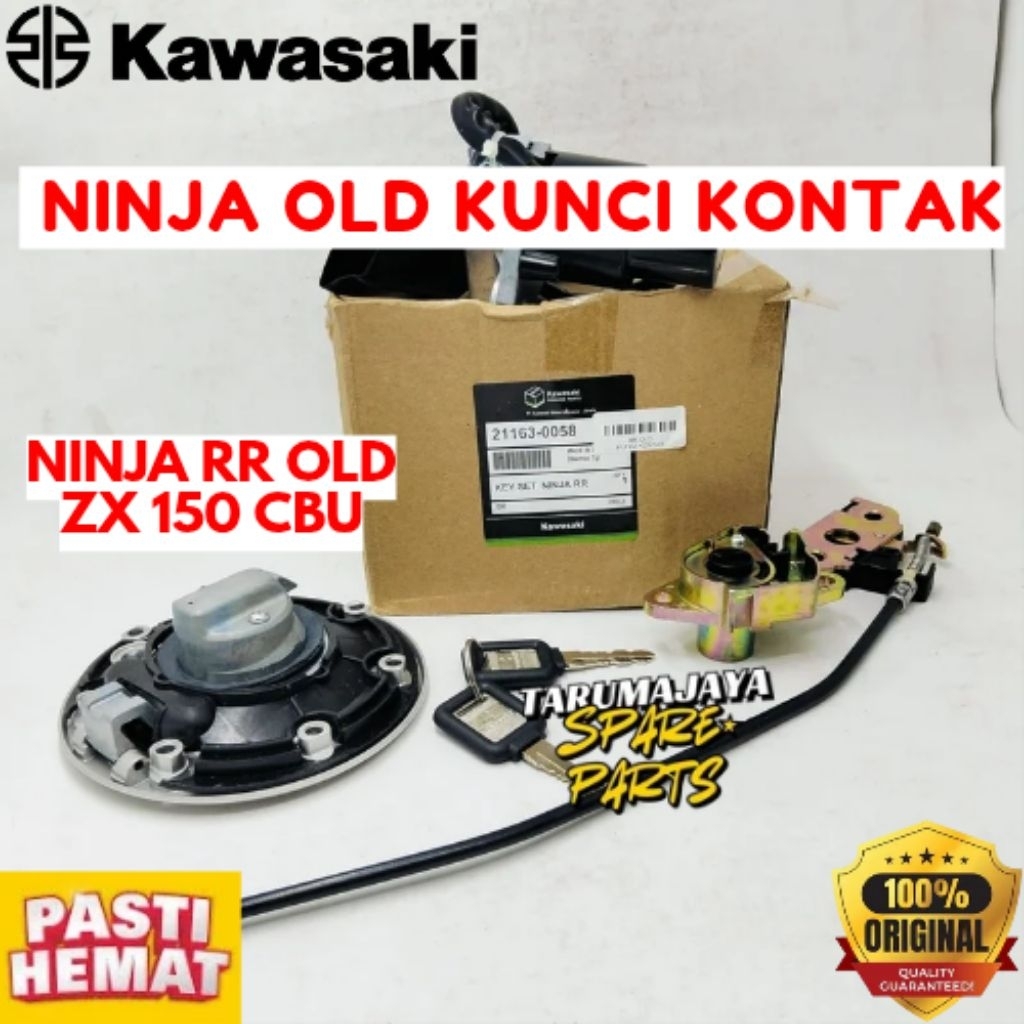KUNCI KONTAK ORIGINAL KAWASAKI KODE NINJA RR NEW, KUNCI KONTAK NINJA RR NEW




