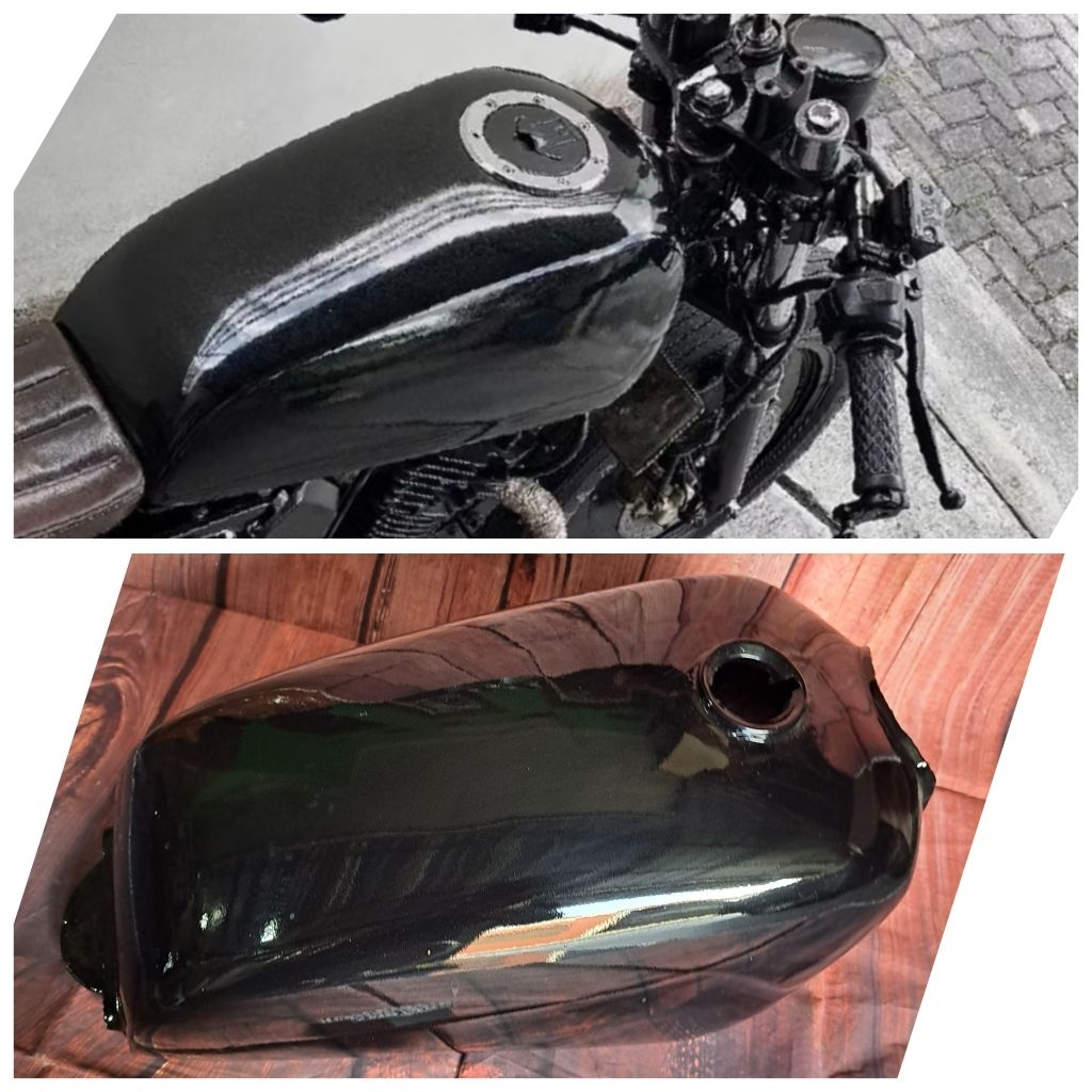 Tangki Costom Tangki Japstyle Tiger Megapro Thunder Scorpio Byson CB GL