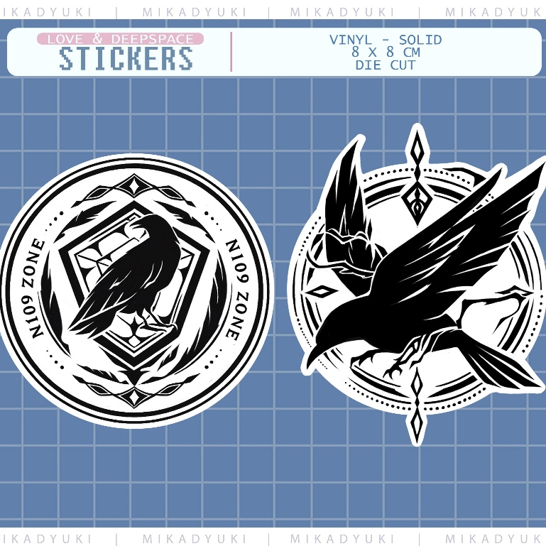 STIKERS SYLUS - LOVE AND DEEPSPACE - LOGO OFFICIAL