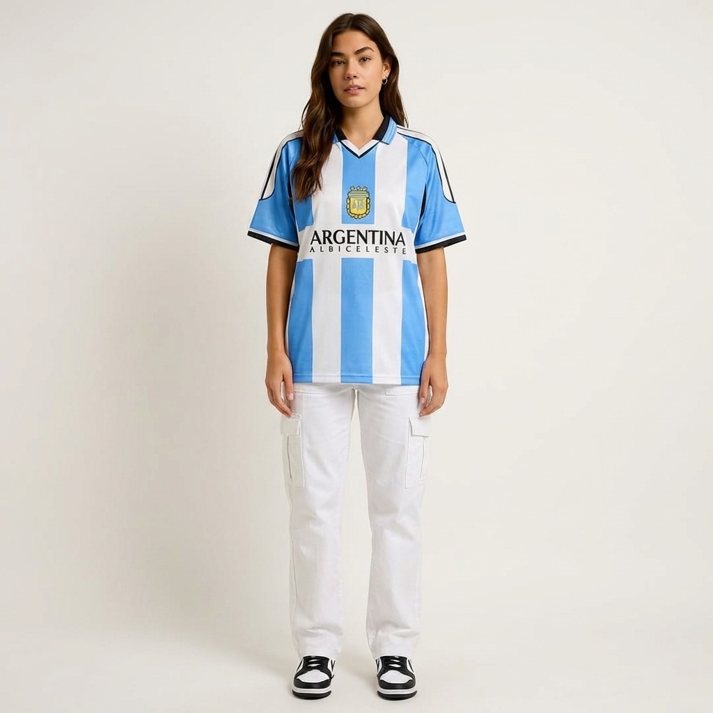 JERSEY VINTAGE RETRO / JERSEY VINTAGE / JERSEY RETRO/ JERSEY SEPAKBOLA ARGENTINA