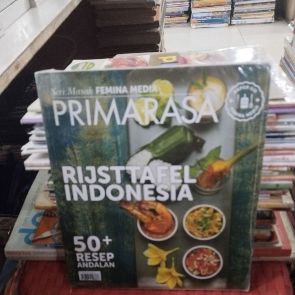 buku rijattfel Indonesia 50 resep andalan primarasa seri masakan femina media buku masih segel