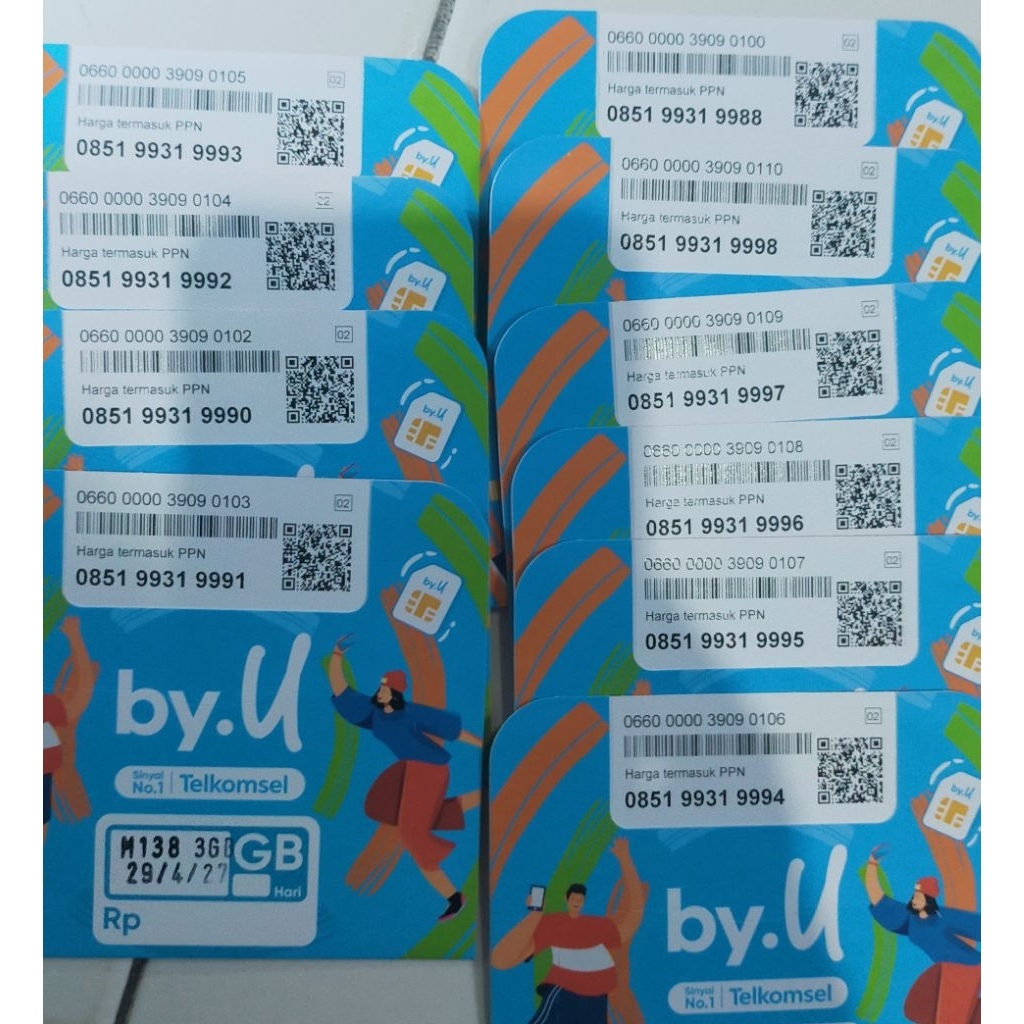 Telkomsel byu 999 rapi