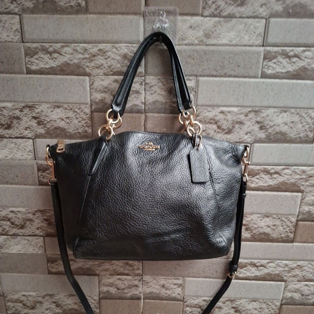 COC Top Handle Sling Bag, Tas Kulit Sapi Asli