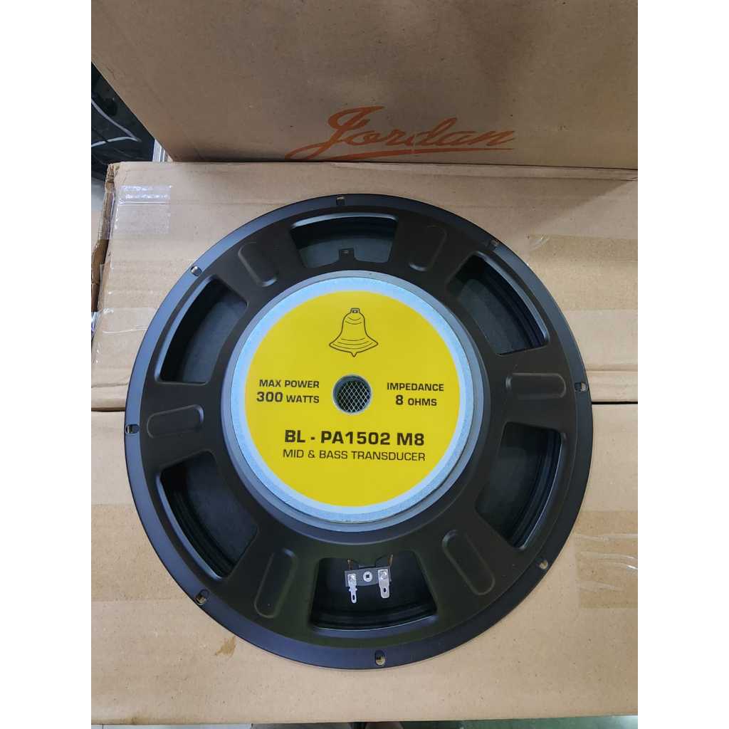 SPEAKER BELL BL-PA1502 M8 / BL PA1502 M8 / BL PA 1502 M8 – FULL RANGE – 300 WATT ORIGINAL FROM AUDAX