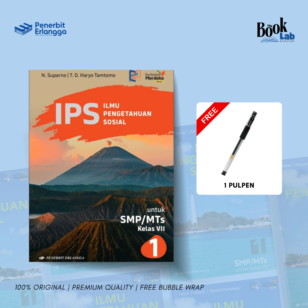 ERLANGGA - BUKU IPS SMP/MTS KLS.7/KM REVISI