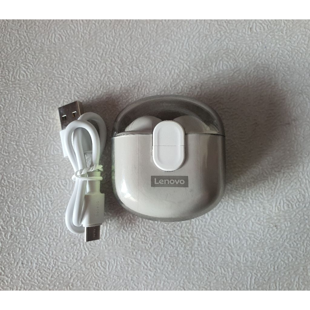 TWS/earphone nirkabel Lenovo LP12
