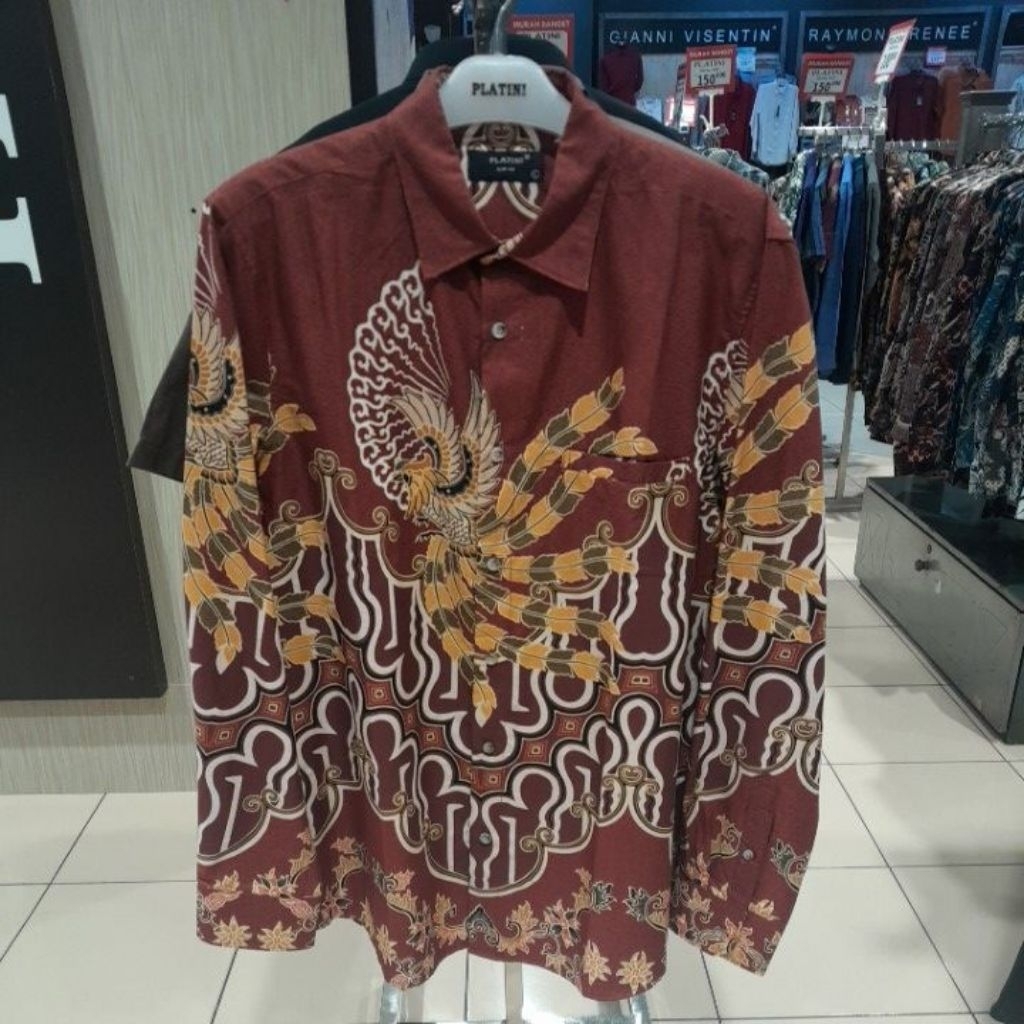 PLATINI KEMEJA BATIK LENGAN PANJANG