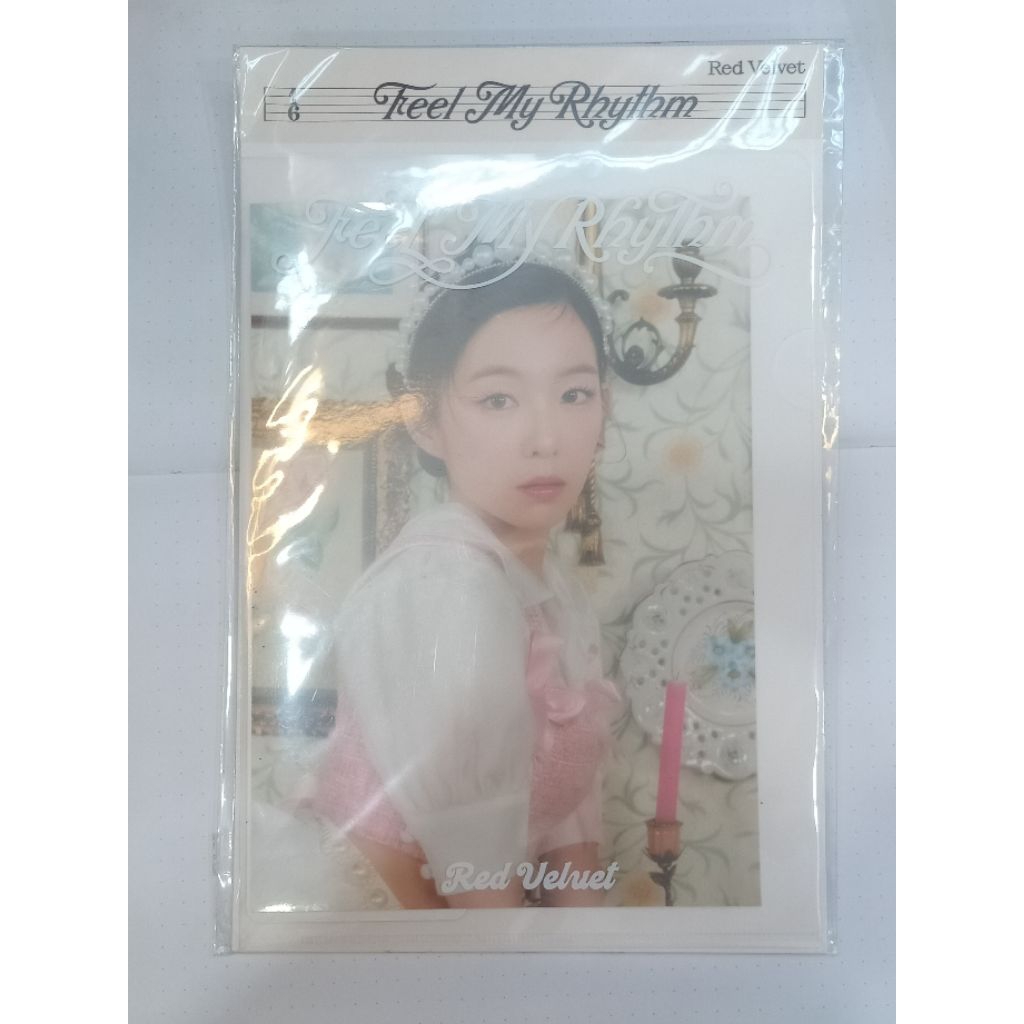Red Velvet Irene Feel My Rhythm Holo Hologram Photocard Postcard Sealed