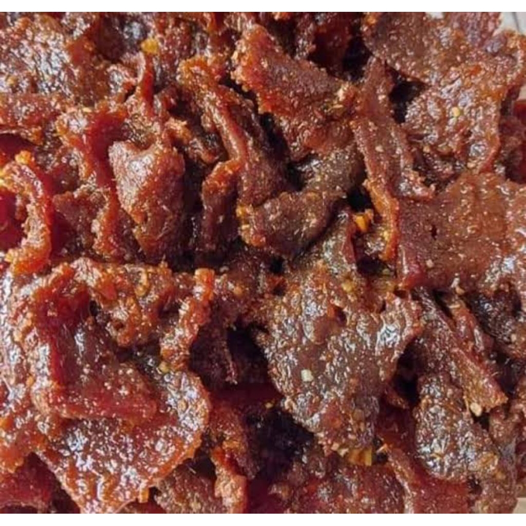 DENDENG B2 NON HALAL BABI HUTAN ASIN MANIS PEDAS ORIGINAL BAK KUA BABI HUTAN MENTAH