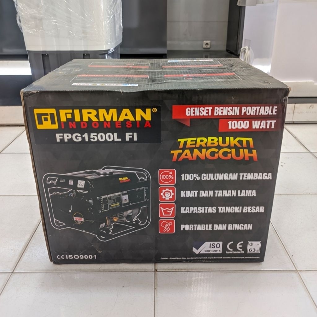 GENSET FIRMAN FPG1500L FI / FPG 1500 LFI - GENERATOR PORTABLE