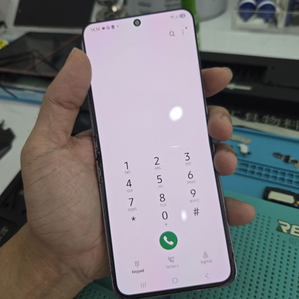 LCD (tanpa frame) SAMSUNG Z FLIP 4 ORIGINAL COPOTAN NORMAL TESTED