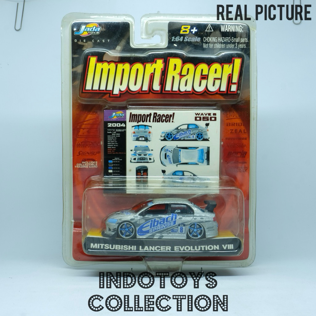 Jada Import Racer ~ Mitsubishi Lancer Evo VIII Eibach