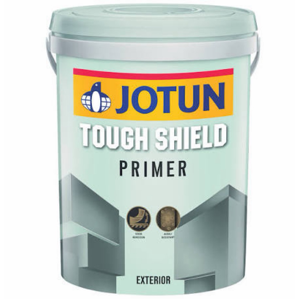 CAT DASAR EXTERIOR JOTUN TOUGH SHIELD PRIMER 18 LITER