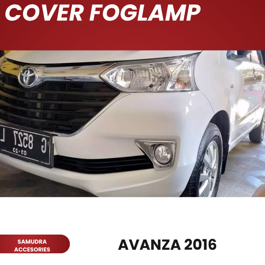 COVER FOGLAMP GRAND NEW AVANZA 2016 2017 2018