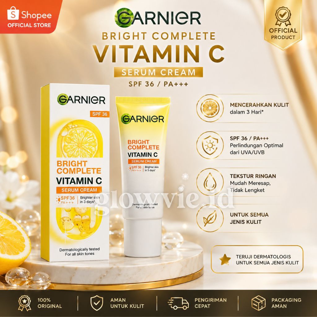 Cream spf 36 vit C garnier 20ml