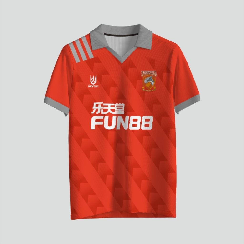 INCREAS // BAJU JERSEY FANTASY PUSAMANIA BORNEO FC FULLPRINT FREE NAMA DAN NOMER