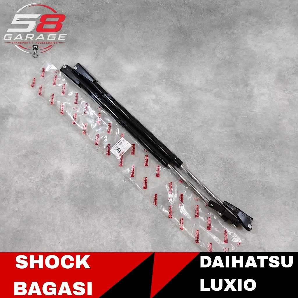 SHOCK BAGASI HIDROLIK BAGAGE HYDRAULIC PINTU BELAKANG DAIHATSU LUXIO SPAREPART MOBIL 68950/60BZ110