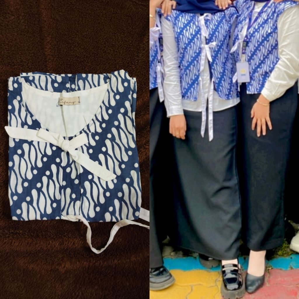 PRELOVED vest batik