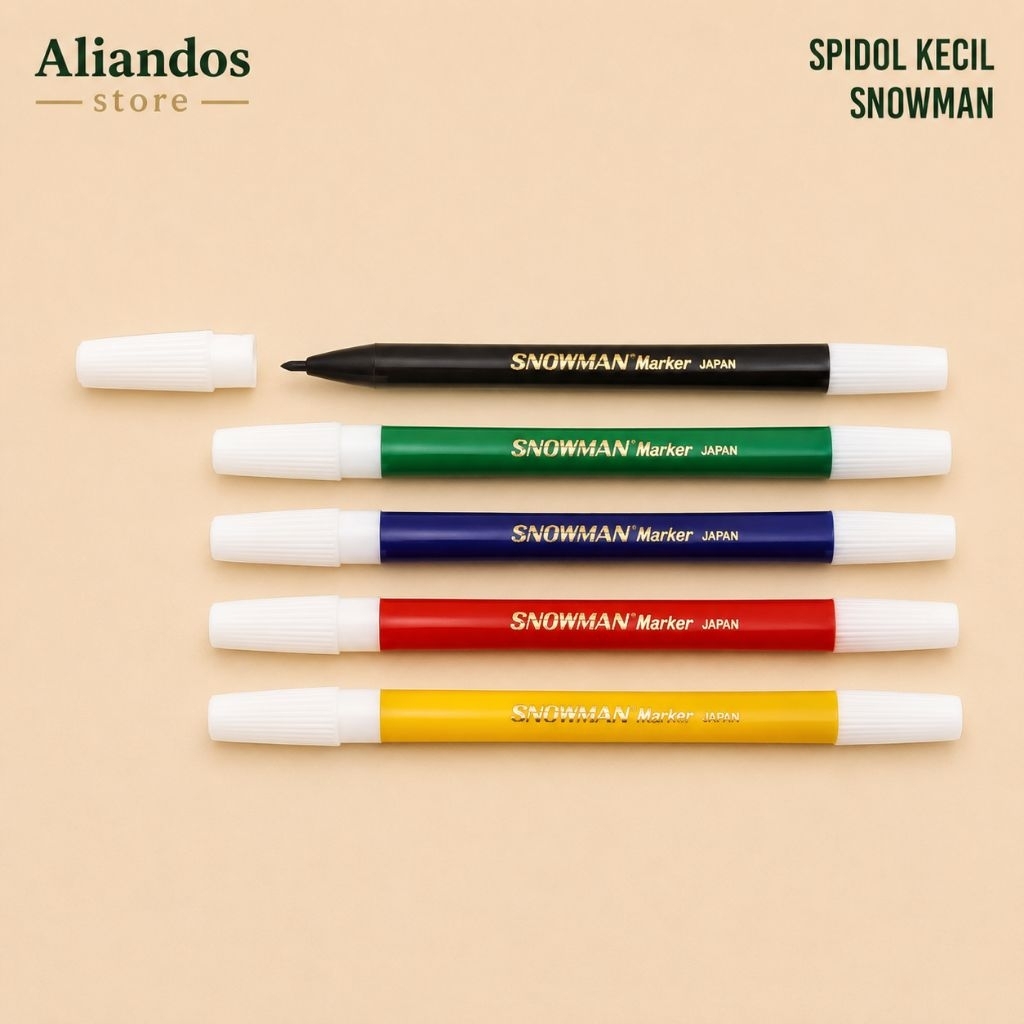 Spidol hitam kecil