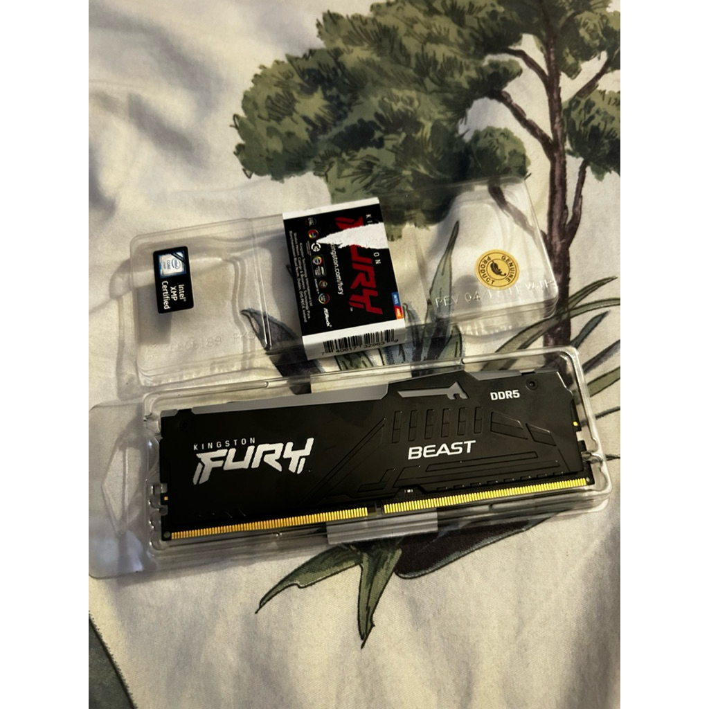 ram kingston fury beast ddr5 16gb 5200mhz argb