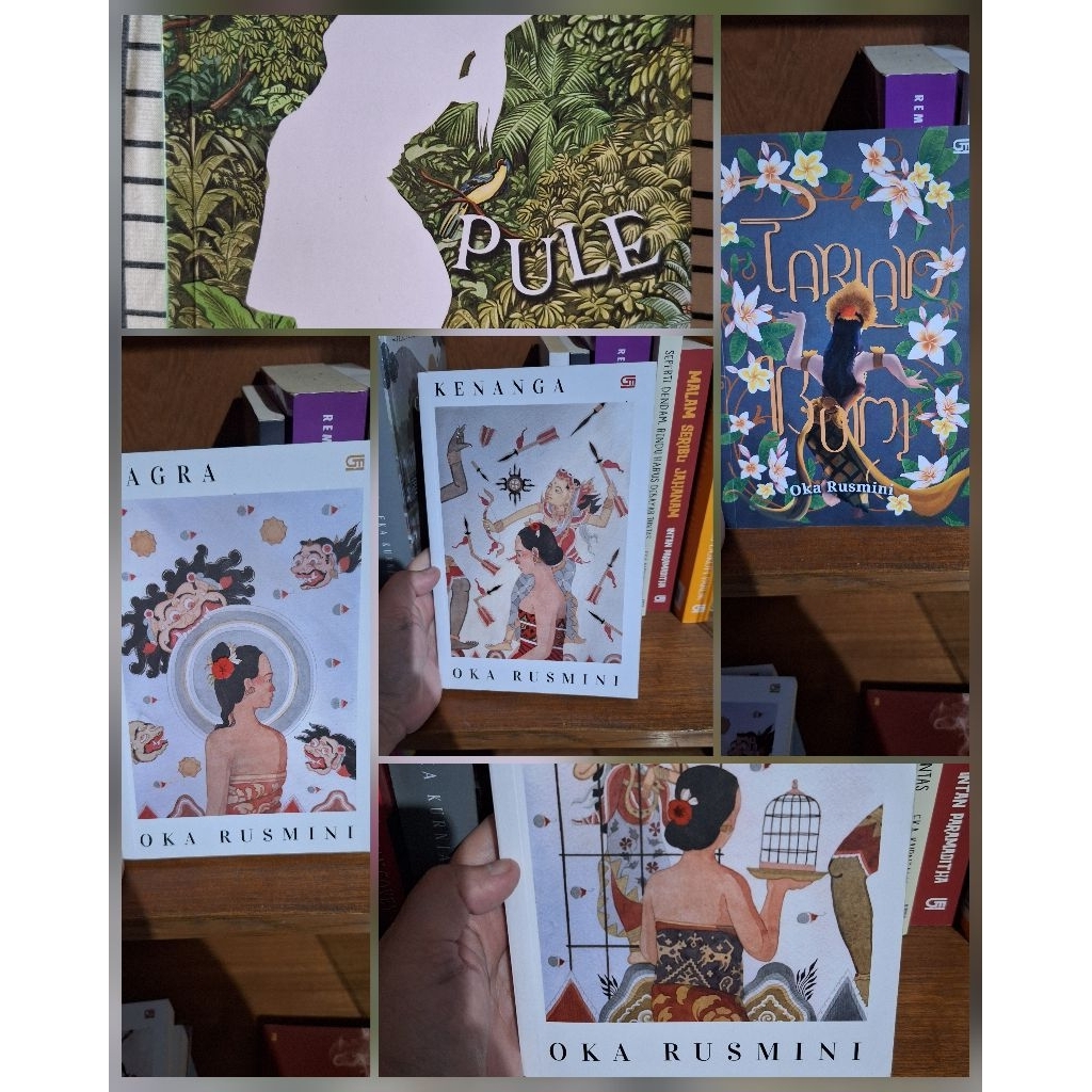 PRELOVED, Buku Karya Oka Rusmini: Tempurung, Kenanga, Sagra, Tarian Bumi, Akar Pule
