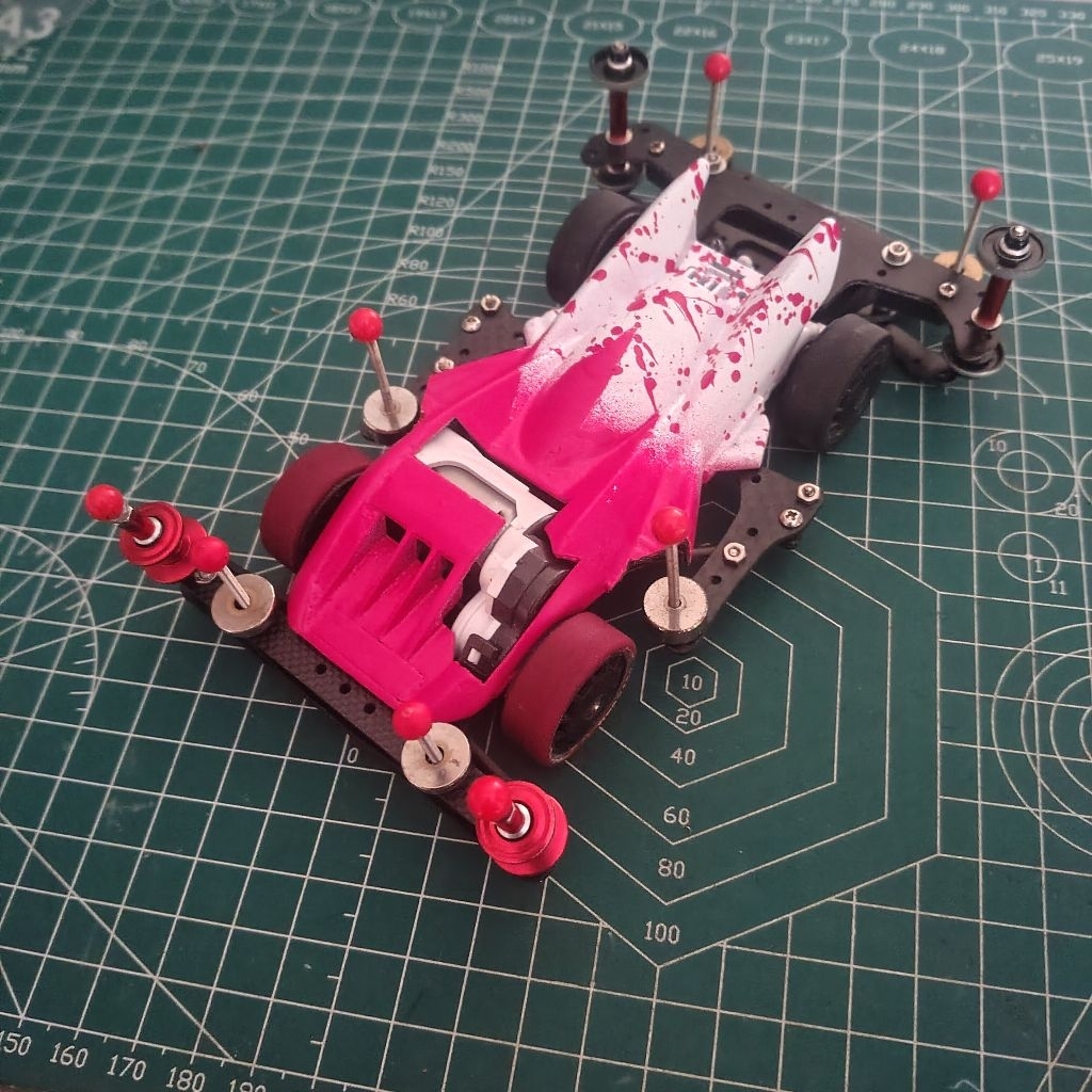 SIDE DAMPER CHASSIS SFM CARBON / IDC SD50 TAMIYA
