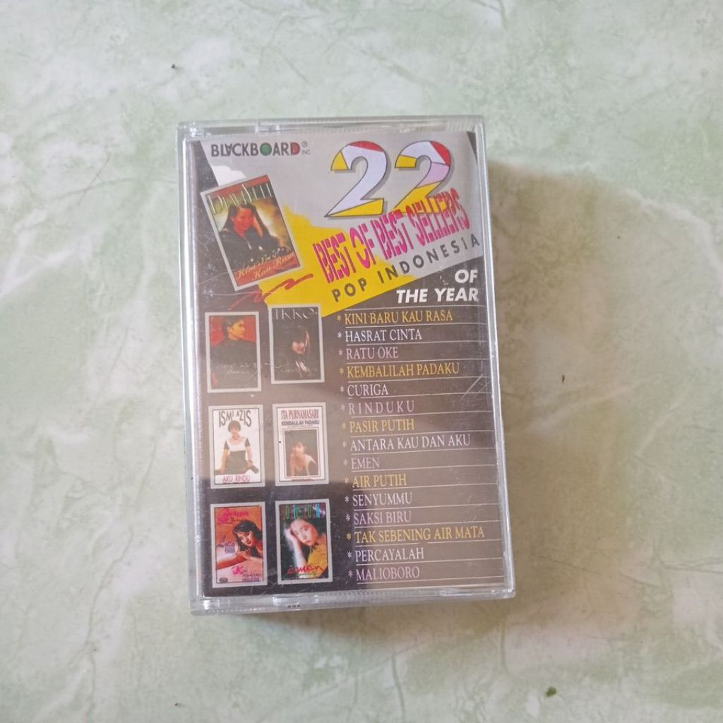 Kaset 22 Best Of Best Sellers Pop Indonesia Of The Year